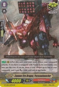 Image for Cannon Fire Dragon, Parasaulauncher (G-TCB01: The RECKLESS RAMPAGE) (G-TCB01/017EN) - Cardfight Vanguard
