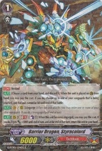 Image for Barrier Dragon, Styracolord (G-TCB01: The RECKLESS RAMPAGE) (G-TCB01/034EN) - Cardfight Vanguard