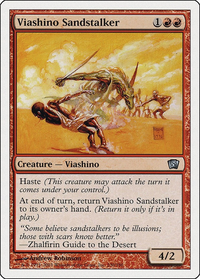 Image for Viashino Sandstalker (8th Edition) (230) - Magic: The Gathering