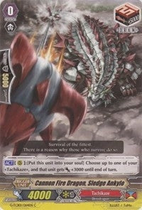 Image for Cannon Fire Dragon, Sledge Ankylo (G-TCB01: The RECKLESS RAMPAGE) (G-TCB01/064EN) - Cardfight Vanguard