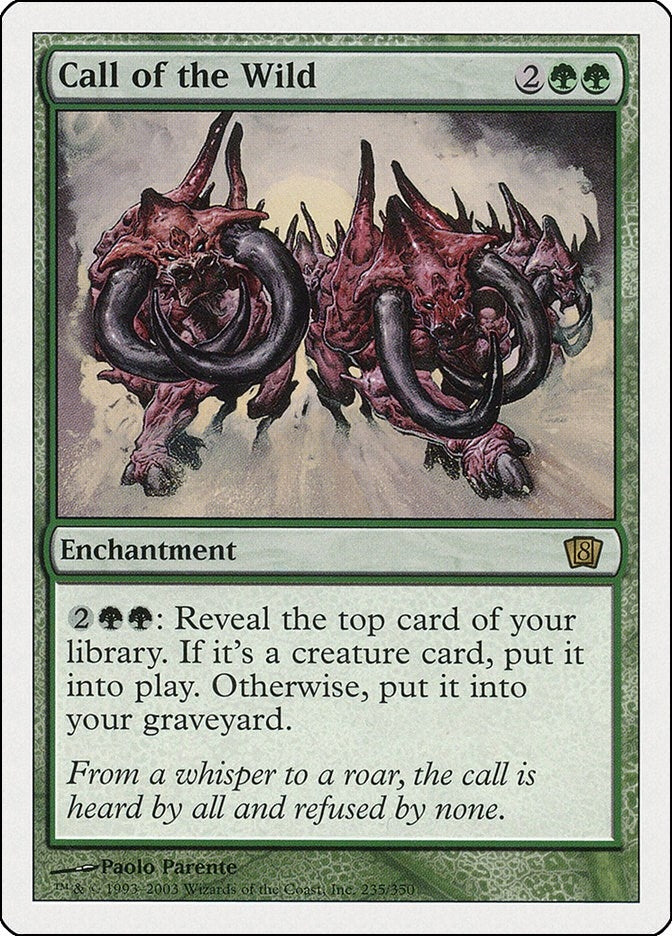 Image for Call of the Wild (8th Edition) (235) - Magic: The Gathering