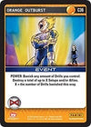 Image for Orange Outburst (Panini: Evolution) (C36) - Dragon Ball Z TCG
