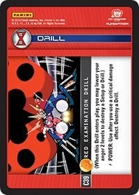 Image for Red Examination Drill (Panini: Evolution) (C39) - Dragon Ball Z TCG