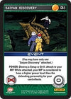 Image for Saiyan Discovery (Panini: Evolution) (C51) - Dragon Ball Z TCG