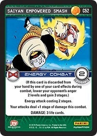 Image for Saiyan Empowered Smash (Panini: Evolution) (C52) - Dragon Ball Z TCG