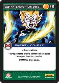 Image for Saiyan Energy Outburst (Panini: Evolution) (C53) - Dragon Ball Z TCG