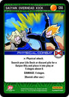 Image for Saiyan Overhead Kick (Panini: Evolution) (C55) - Dragon Ball Z TCG