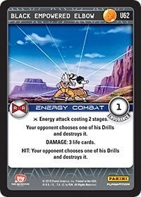 Image for Black Empowered Elbow (Panini: Evolution) (U62) - Dragon Ball Z TCG