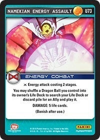 Image for Namekian Energy Assault (Panini: Evolution) (U73) - Dragon Ball Z TCG