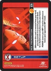 Image for Red Premonition (Panini: Evolution) (U76) - Dragon Ball Z TCG