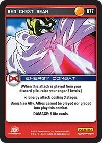 Image for Red Chest Beam (Panini: Evolution) (U77) - Dragon Ball Z TCG