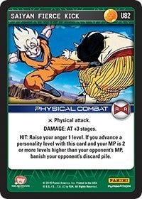 Image for Saiyan Fierce Kick (Panini: Evolution) (U82) - Dragon Ball Z TCG