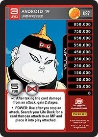 Image for Android 19 - Unimpressed (Panini: Evolution) (U87) - Dragon Ball Z TCG