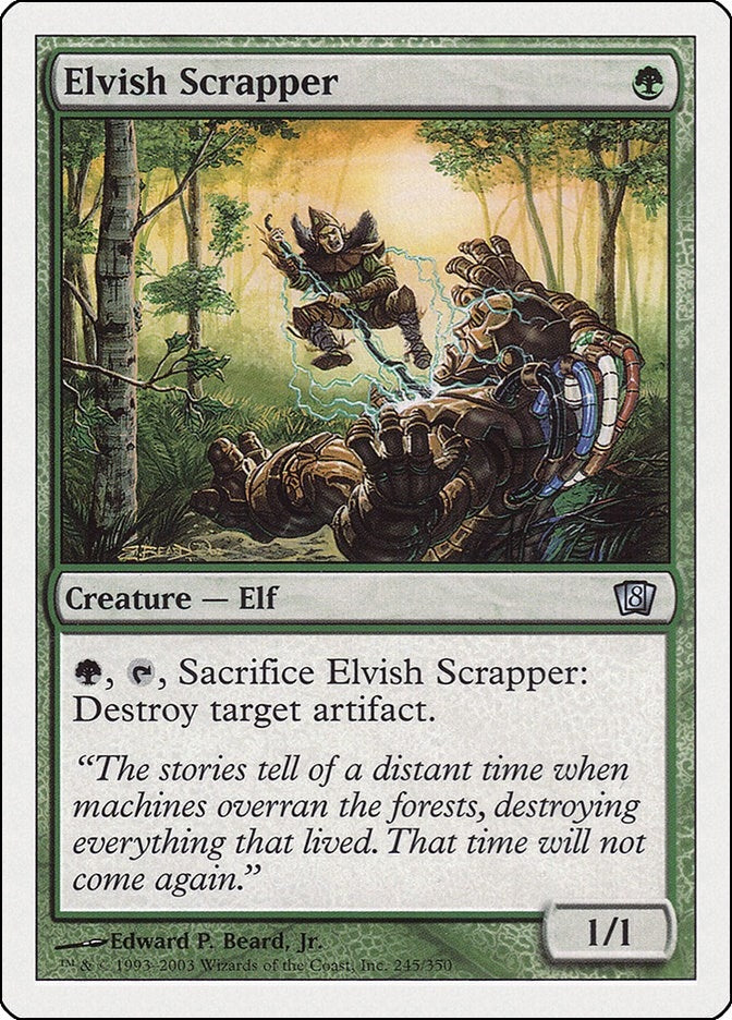 Image for Elvish Scrapper (8th Edition) (245) - Magic: The Gathering