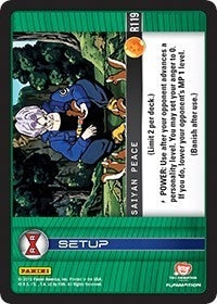 Image for Saiyan Peace (Panini: Evolution) (R119) - Dragon Ball Z TCG