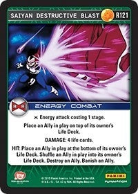 Image for Saiyan Destructive Blast (Panini: Evolution) (R121) - Dragon Ball Z TCG