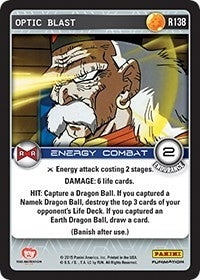 Image for Optic Blast (Panini: Evolution) (R138) - Dragon Ball Z TCG