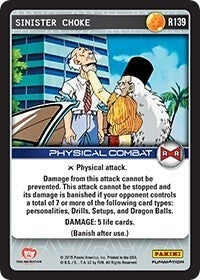 Image for Sinister Choke (Panini: Evolution) (R139) - Dragon Ball Z TCG