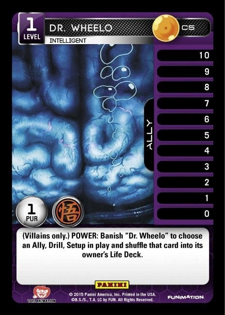 Image for Dr. Wheelo - Intelligent (Panini: Movie Collection) (C5) - Dragon Ball Z TCG