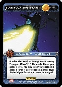 Image for Blue Floating Beam (Panini: Movie Collection) (C21) - Dragon Ball Z TCG
