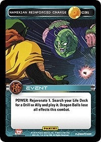 Image for Namekian Reinforced Charge (Panini: Movie Collection) (C31) - Dragon Ball Z TCG