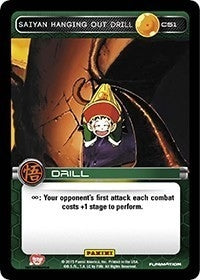 Image for Saiyan Hanging Out Drill (Panini: Movie Collection) (C51) - Dragon Ball Z TCG