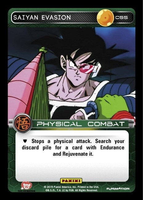 Image for Saiyan Evasion (Panini: Movie Collection) (C55) - Dragon Ball Z TCG