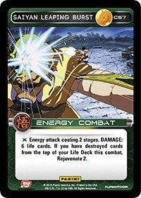 Image for Saiyan Leaping Burst (Panini: Movie Collection) (C57) - Dragon Ball Z TCG