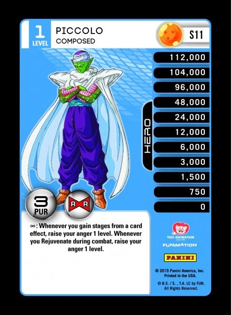 Image for Piccolo - Composed (Rainbow Parallel Foil) (Panini: Evolution) (S11) - Dragon Ball Z TCG
