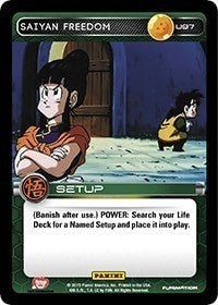 Image for Saiyan Freedom (Panini: Movie Collection) (U97) - Dragon Ball Z TCG