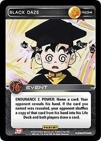 Image for Black Daze (Panini: Movie Collection) (R104) - Dragon Ball Z TCG