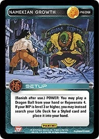 Image for Namekian Growth (Panini: Movie Collection) (R109) - Dragon Ball Z TCG