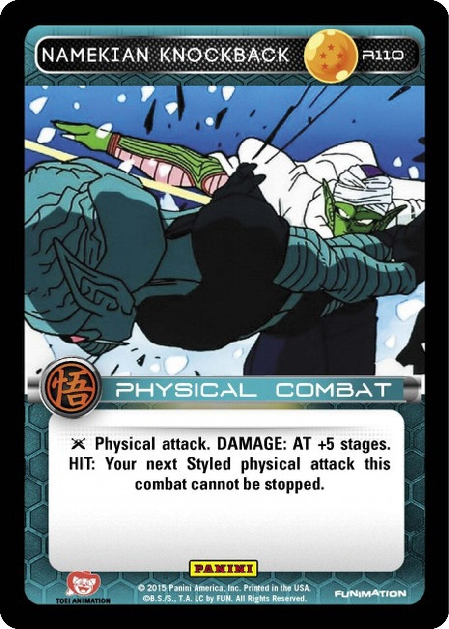 Image for Namekian Knockback (Panini: Movie Collection) (R110) - Dragon Ball Z TCG