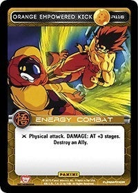 Image for Orange Empowered Kick (Panini: Movie Collection) (R116) - Dragon Ball Z TCG