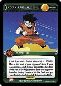 Image for Saiyan Arrival (Panini: Movie Collection) (R123) - Dragon Ball Z TCG