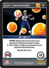 Image for Black Foreshadowing (Panini: Evolution) (S47) - Dragon Ball Z TCG
