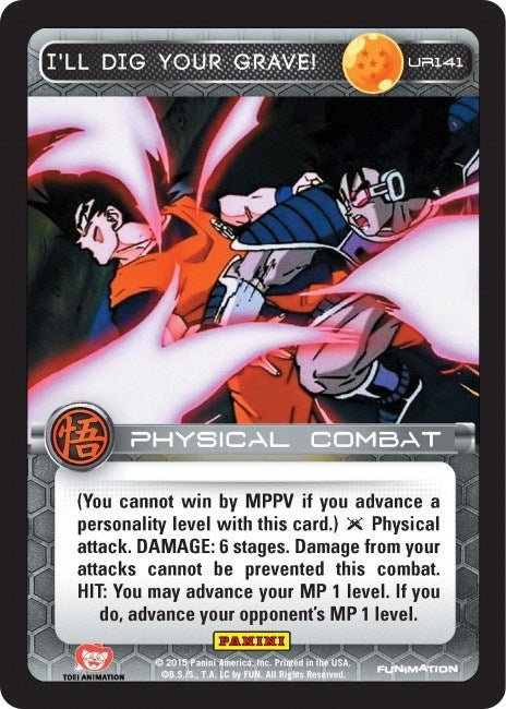 Image for I'll Dig Your Grave! (Panini: Movie Collection) (UR141) - Dragon Ball Z TCG