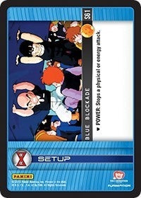 Image for Blue Blockade (Panini: Evolution) (S61) - Dragon Ball Z TCG