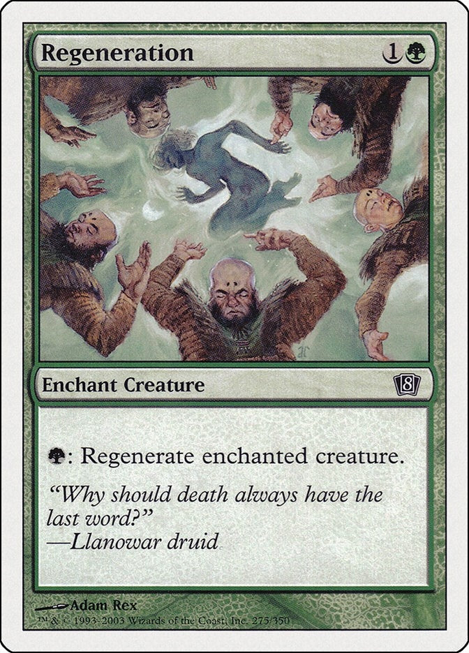 Image for Regeneration (8th Edition) (275) - Magic: The Gathering