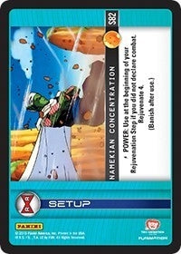 Image for Namekian Concentration (Panini: Evolution) (S82) - Dragon Ball Z TCG