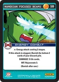 Image for Namekian Focused Beams (Panini: Evolution) (S89) - Dragon Ball Z TCG