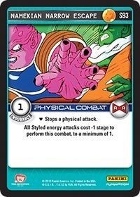 Image for Namekian Narrow Escape (Panini: Evolution) (S93) - Dragon Ball Z TCG