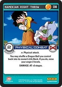 Image for Namekian Right Throw (Panini: Evolution) (S98) - Dragon Ball Z TCG