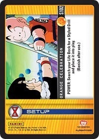 Image for Orange Celebration (Panini: Evolution) (S102) - Dragon Ball Z TCG