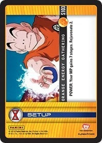 Image for Orange Energy Gathering (Panini: Evolution) (S103) - Dragon Ball Z TCG