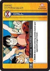 Image for Orange Calming Drill (Panini: Evolution) (S105) - Dragon Ball Z TCG
