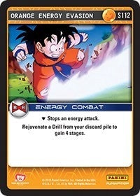 Image for Orange Energy Evasion (Panini: Evolution) (S112) - Dragon Ball Z TCG