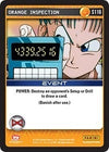 Image for Orange Inspection (Panini: Evolution) (S116) - Dragon Ball Z TCG