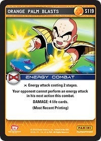 Image for Orange Palm Blasts (Panini: Evolution) (S119) - Dragon Ball Z TCG