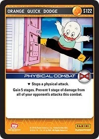 Image for Orange Quick Dodge (Panini: Evolution) (S122) - Dragon Ball Z TCG